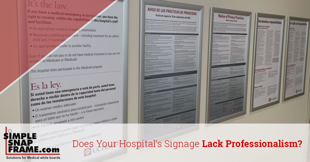 Adding Professional Signage To Your Hospital