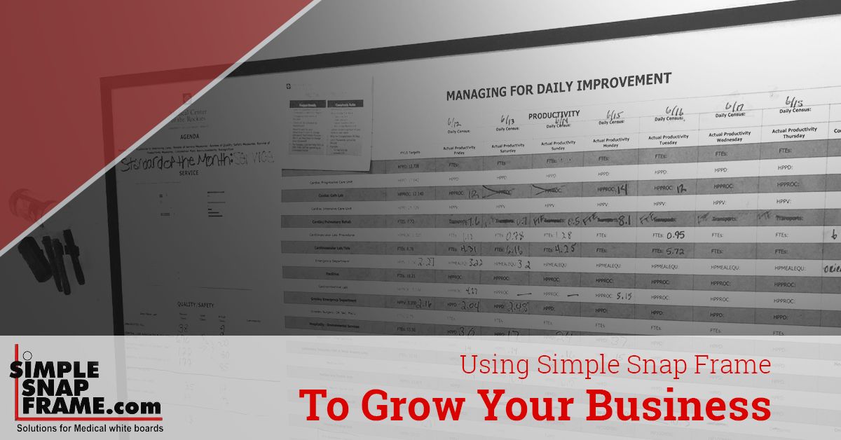 Using Simple Snap Frame To Grow Your Business